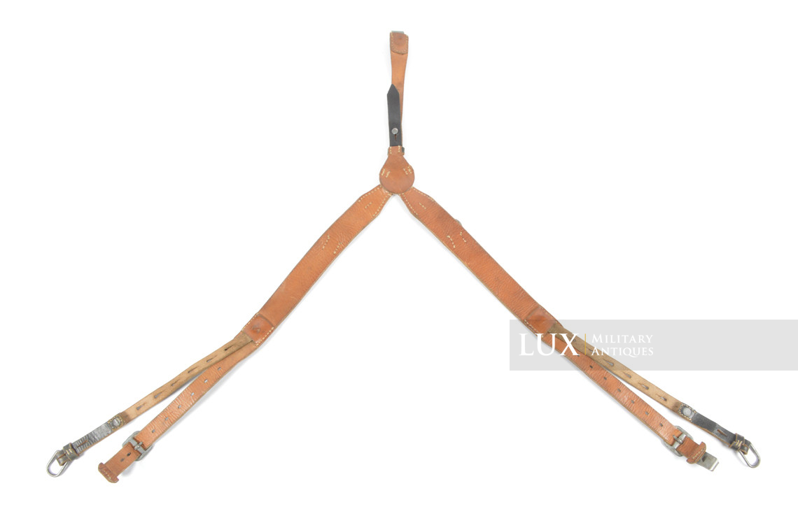 German late-war leather combat Y-straps - photo 13