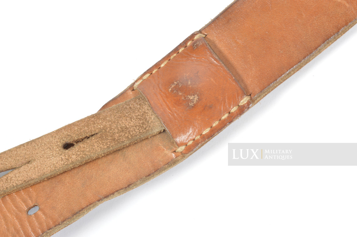 German late-war leather combat Y-straps - photo 15