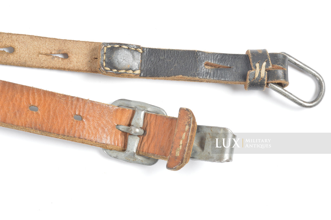 German late-war leather combat Y-straps - photo 18