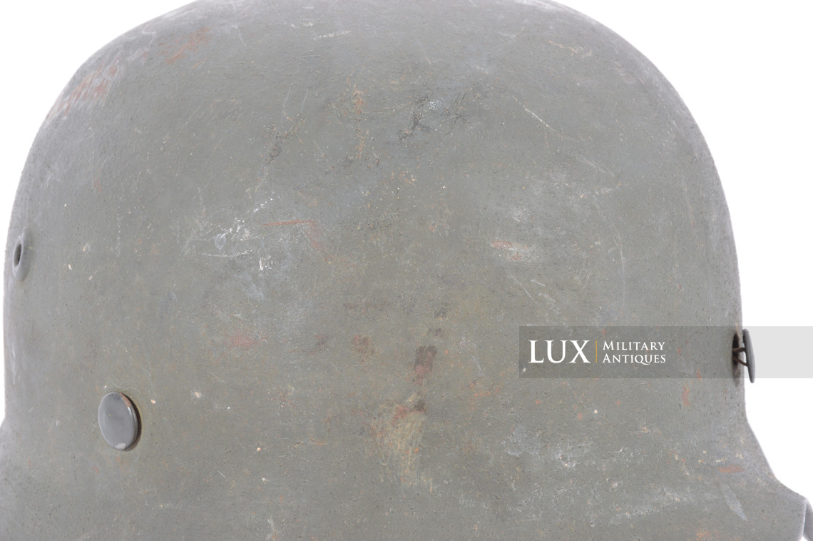 Unissued depot M42 German combat helmet, « hkp66 » - photo 17