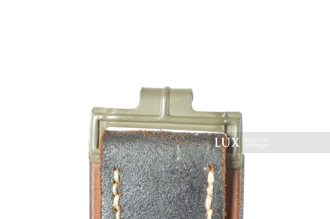Cuir de ceinturon fin de guerre, état neuf, « RBNr 0/0365/0012 » - photo 10