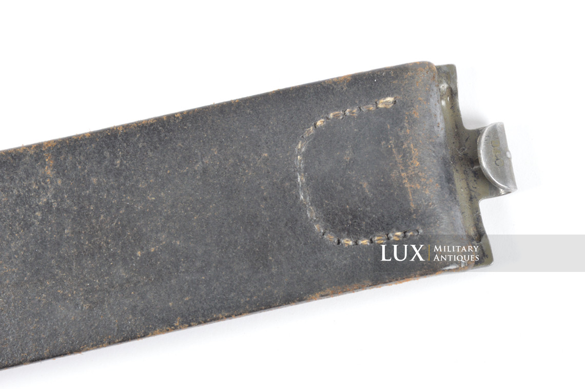 Cuir de ceinturon Heer / Waffen-SS début de guerre, « cqr.41 » - photo 7