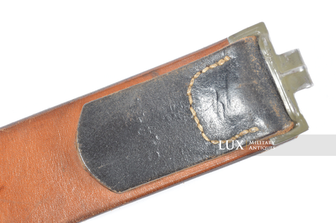 Cuir de ceinturon Heer / Waffen-SS début de guerre, « cqr.41 » - photo 9