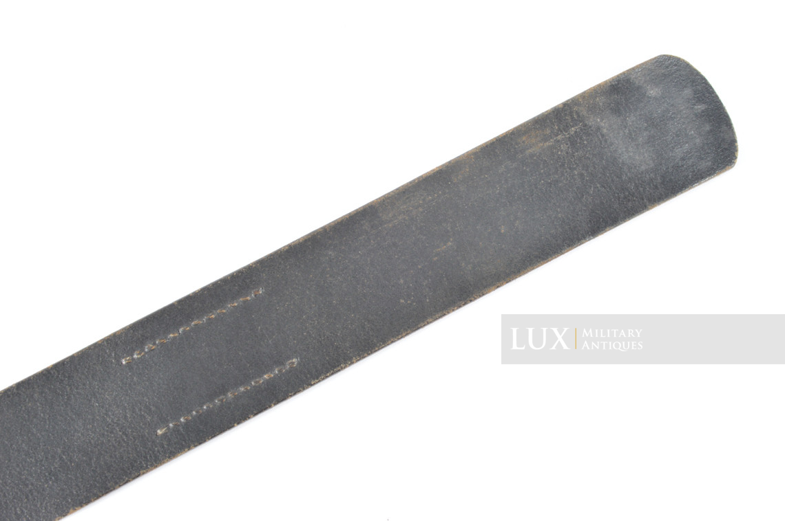 Cuir de ceinturon Heer / Waffen-SS début de guerre, « cqr.41 » - photo 12