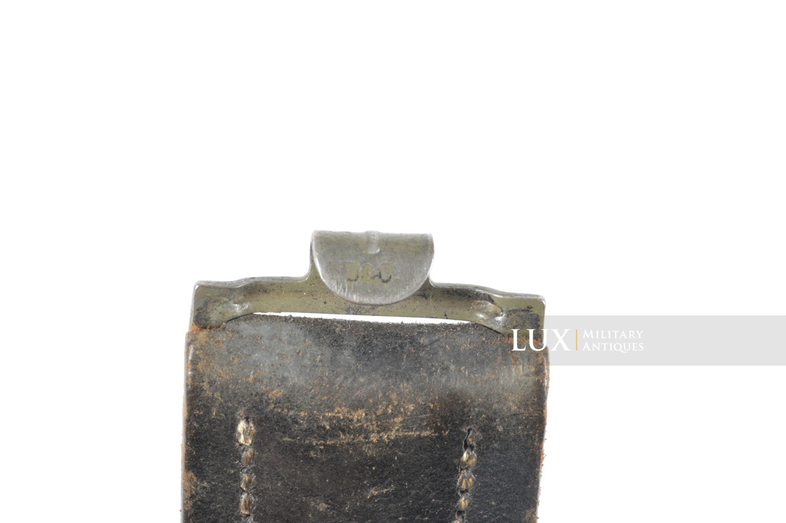 Cuir de ceinturon Heer / Waffen-SS début de guerre, « cqr.41 » - photo 8