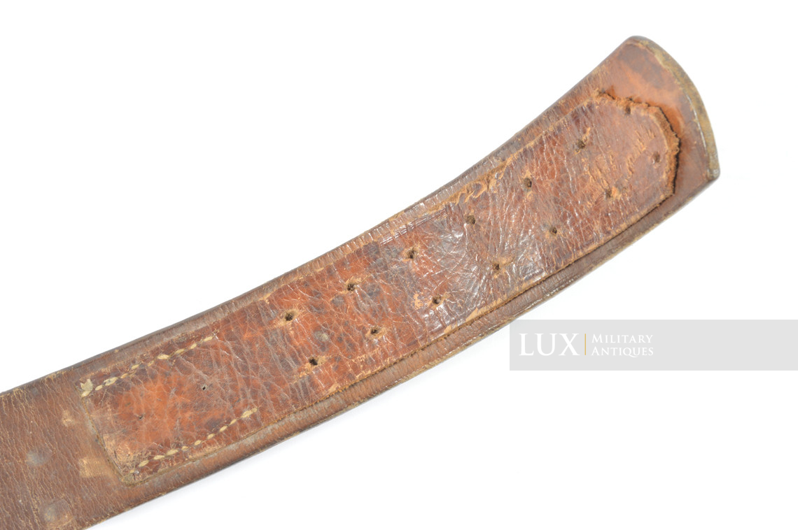 Cuir de ceinturon allemand fin de guerre, « RBNr. 0/0350/0227 » - photo 13