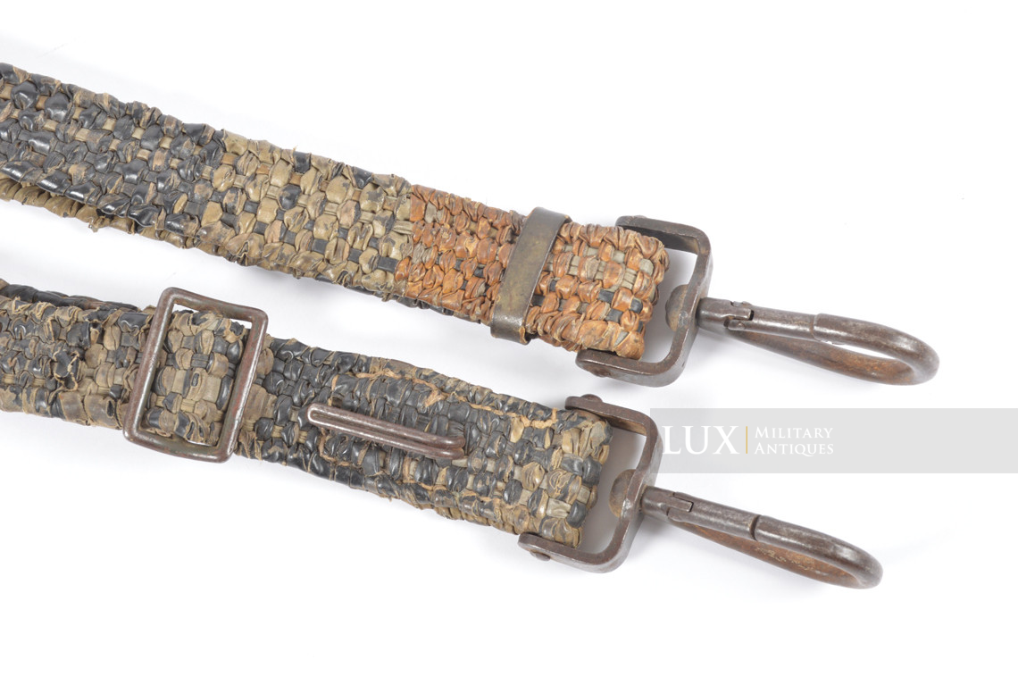 Late-war German MG34/42 ammo box carrying strap, « ersatz » - photo 7