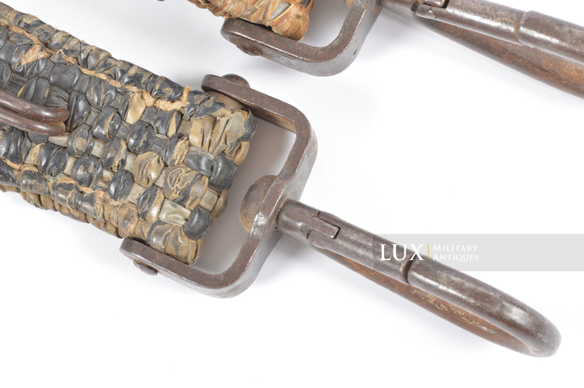 Late-war German MG34/42 ammo box carrying strap, « ersatz » - photo 9