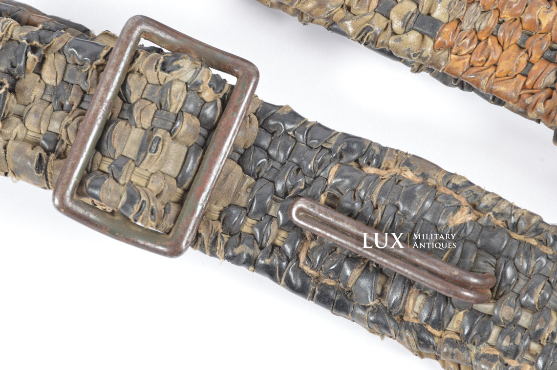 Late-war German MG34/42 ammo box carrying strap, « ersatz » - photo 10