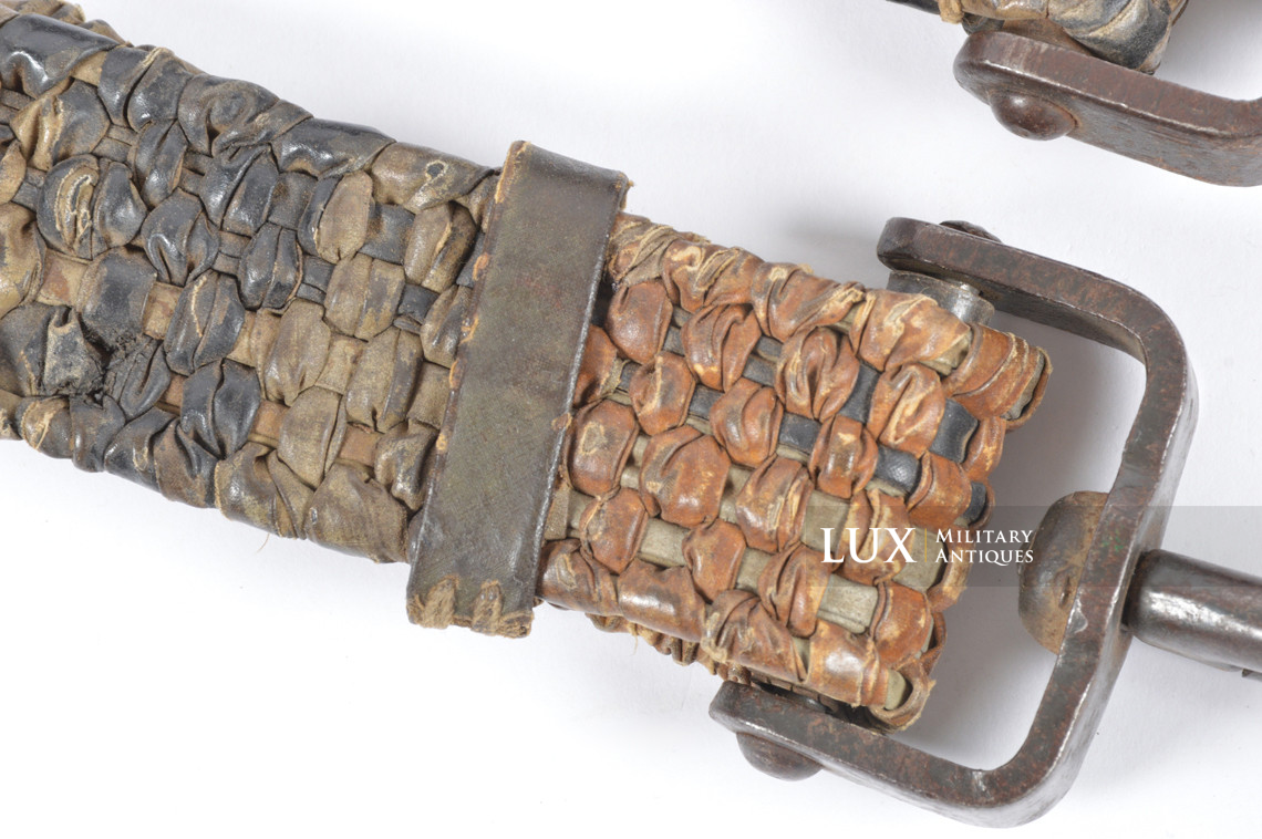 Late-war German MG34/42 ammo box carrying strap, « ersatz » - photo 14