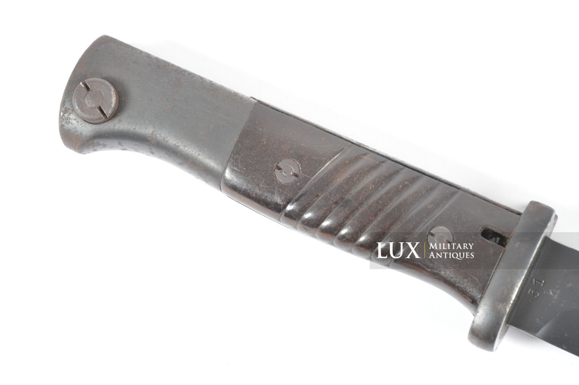 Early German K98 combat bayonet, « F.W. HÖLLER 1938 » - photo 10