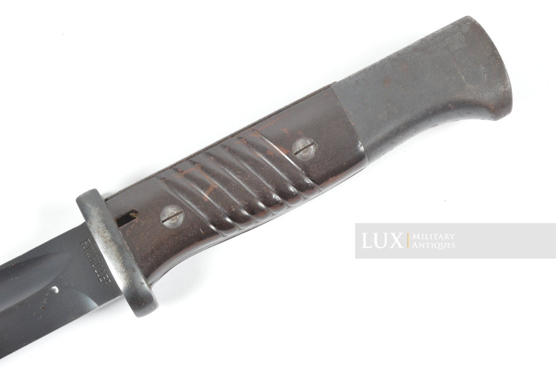 Early German K98 combat bayonet, « F.W. HÖLLER 1938 » - photo 13