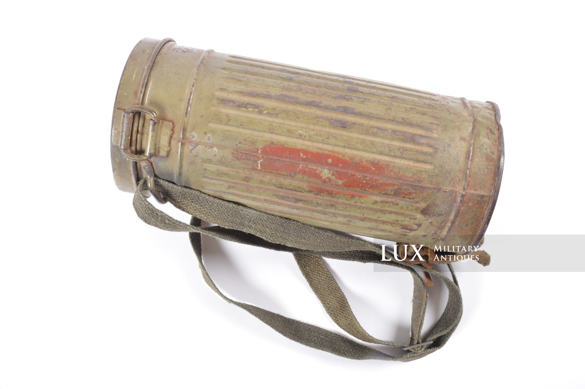 Boîtier de masque anti-gaz allemand camouflé tropical - photo 9