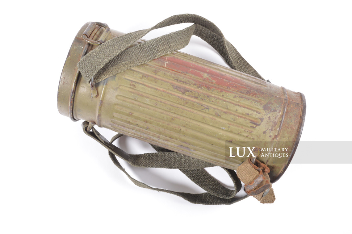 Boîtier de masque anti-gaz allemand camouflé tropical - photo 10