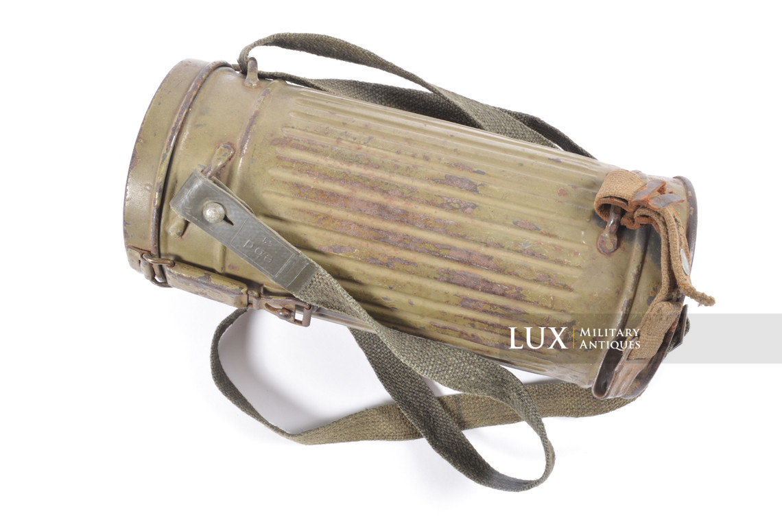 Boîtier de masque anti-gaz allemand camouflé tropical - photo 11