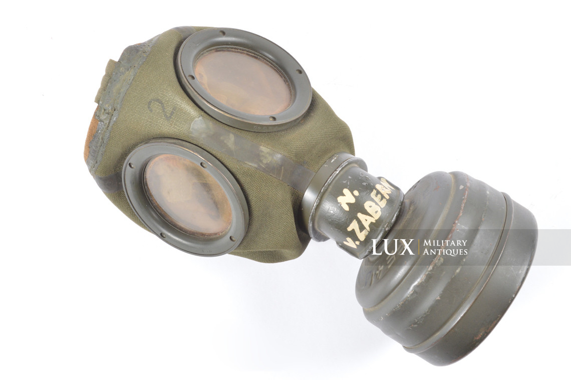 Ensemble masque anti-gaz allemand Luftwaffe camouflé tropical, « Flak / nominatif » - photo 31