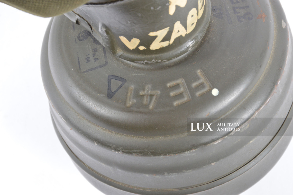 Ensemble masque anti-gaz allemand Luftwaffe camouflé tropical, « Flak / nominatif » - photo 33