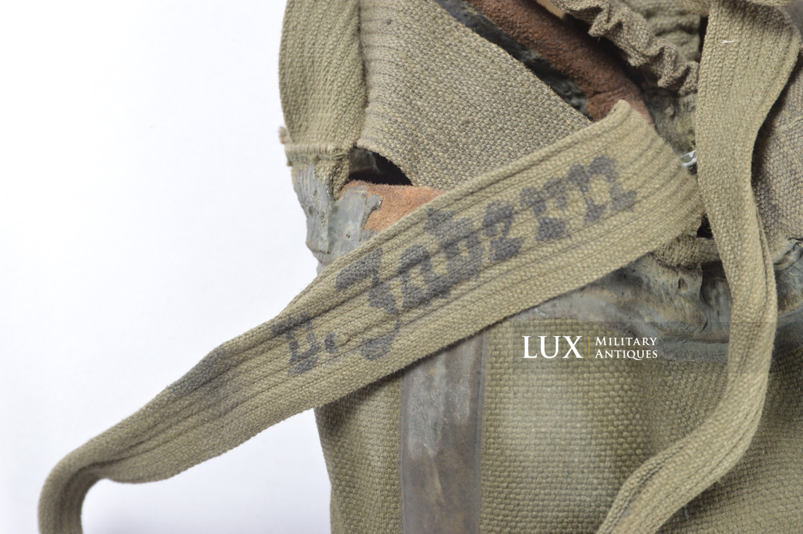Ensemble masque anti-gaz allemand Luftwaffe camouflé tropical, « Flak / nominatif » - photo 36