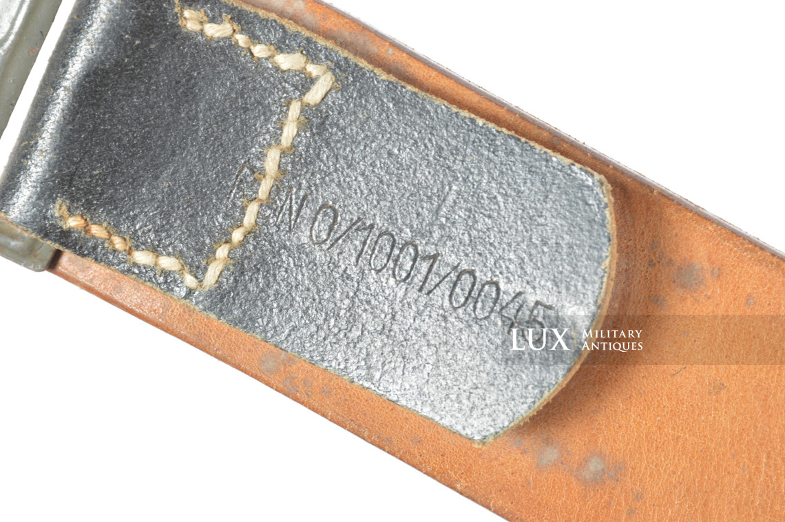 Cuir de ceinturon fin de guerre, « RBNr 0/1001/0045 » - photo 9
