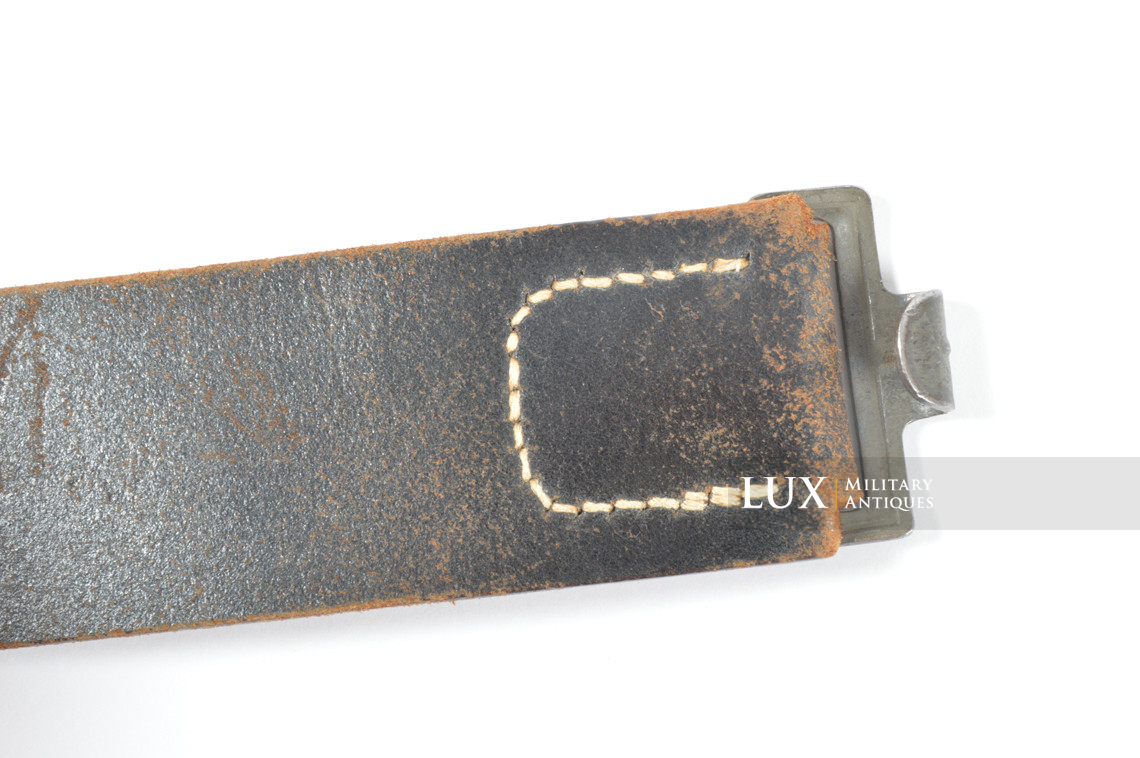 Cuir de ceinturon Heer / Waffen-SS début de guerre, « 1941 » - photo 7