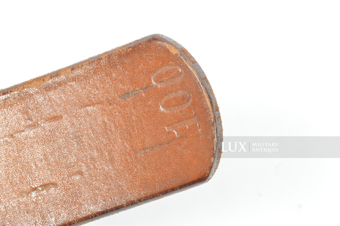 Cuir de ceinturon Heer / Waffen-SS début de guerre, « 1941 » - photo 13