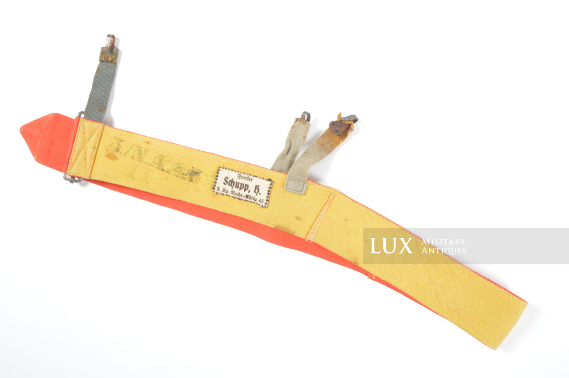 German maneuvers helmet band, « unit marked/ named » - photo 4