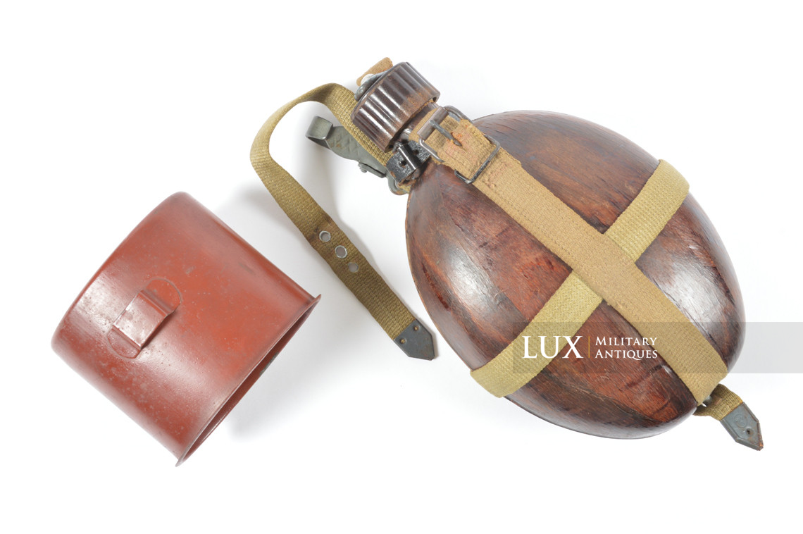 Rare Gourde allemande tropicale avec gobelet rouge, « HRE43 » - photo 12