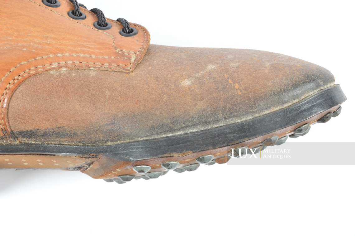 Brodequins de combat allemands début de guerre, « TROMMER & RENZ 1941 » - photo 32