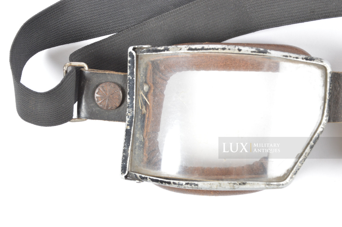 Lunettes précoces de motocycliste allemand, « KRADMELDER » - photo 8