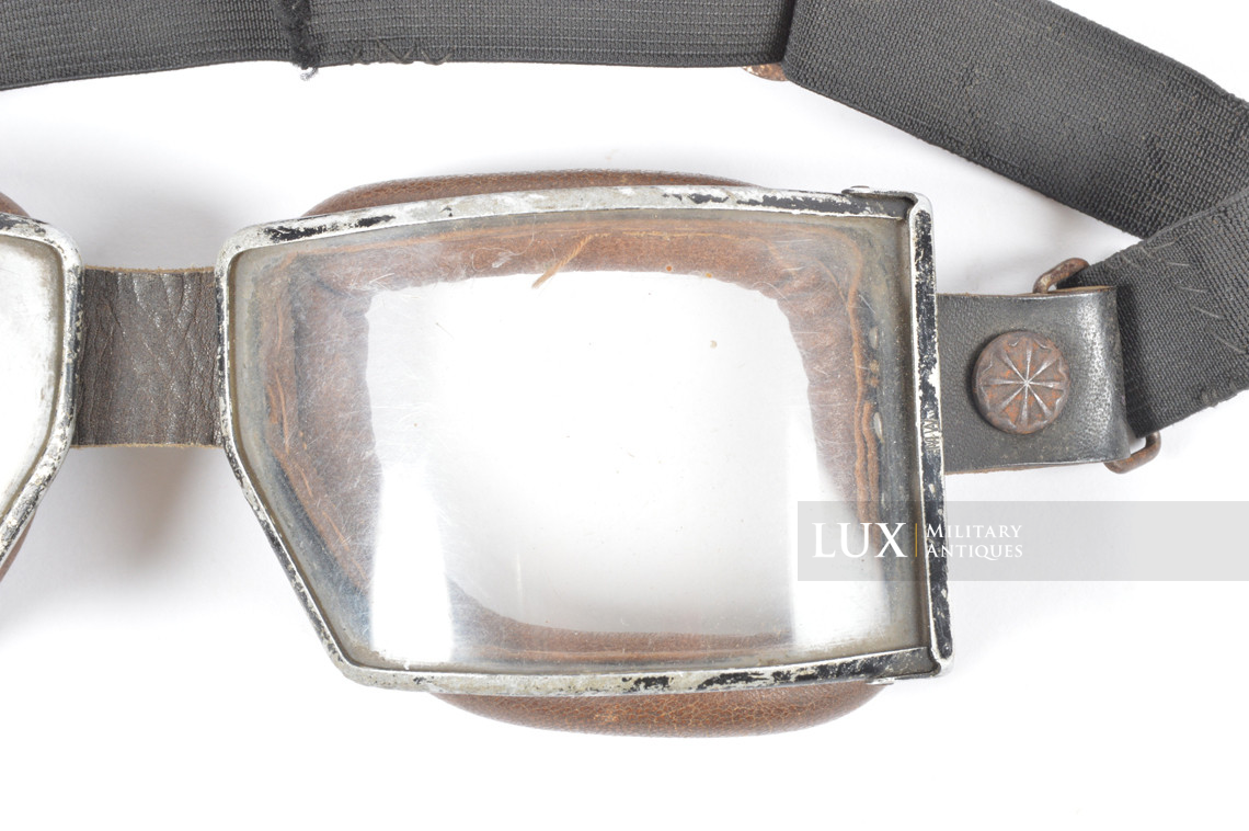 Lunettes précoces de motocycliste allemand, « KRADMELDER » - photo 10