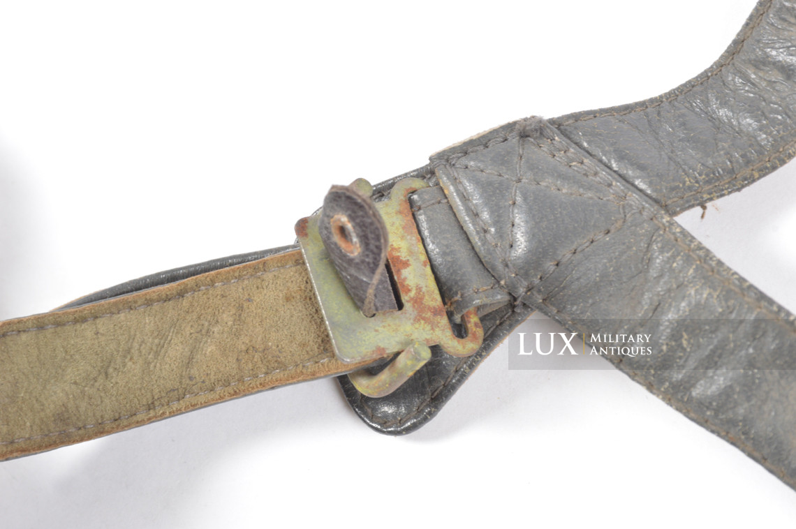 German M38 Fallschirmjäger / paratrooper helmet chinstraps - photo 10