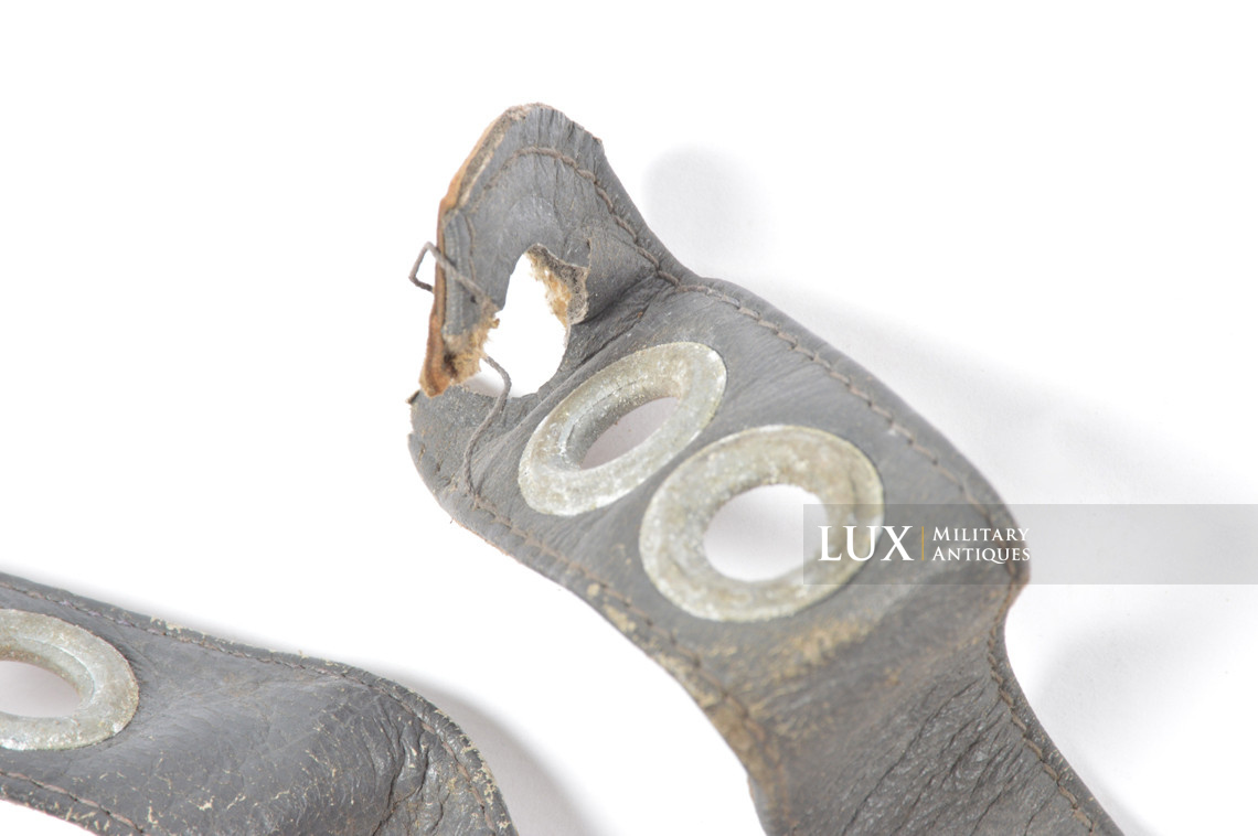 German M38 Fallschirmjäger / paratrooper helmet chinstraps - photo 14