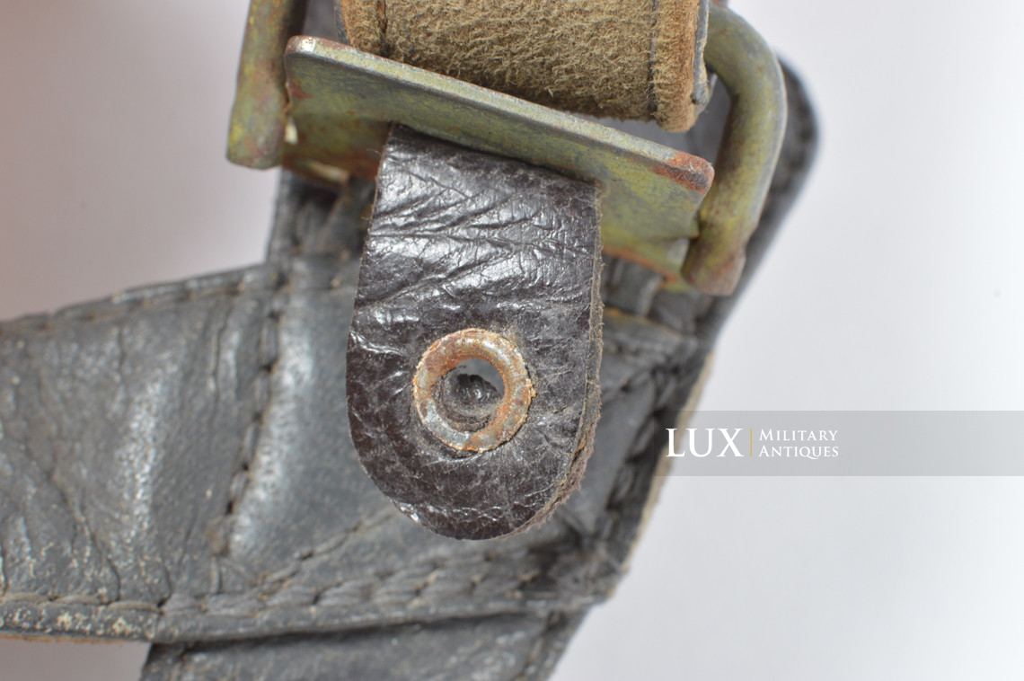 German M38 Fallschirmjäger / paratrooper helmet chinstraps - photo 21