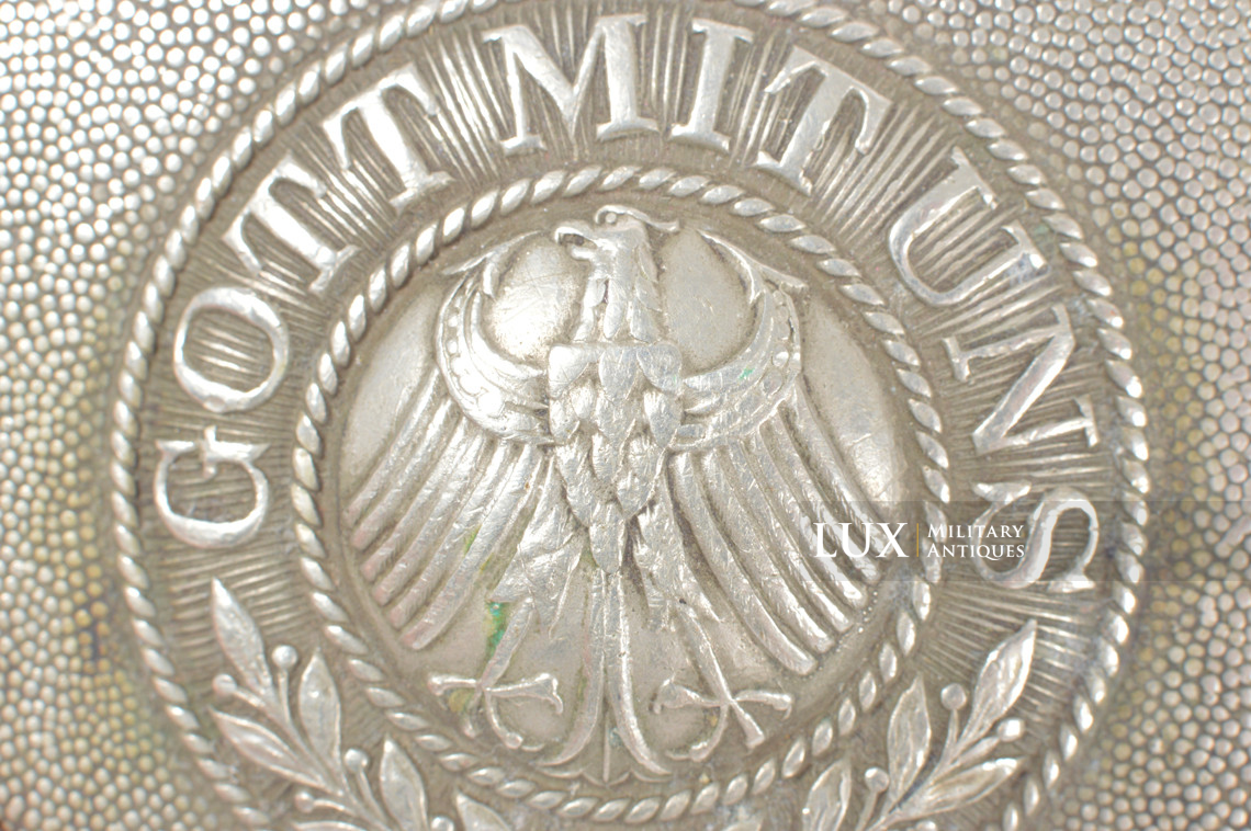 Boucle de ceinturon Reichswehr, « G.H. OSANG 1928 » - photo 8