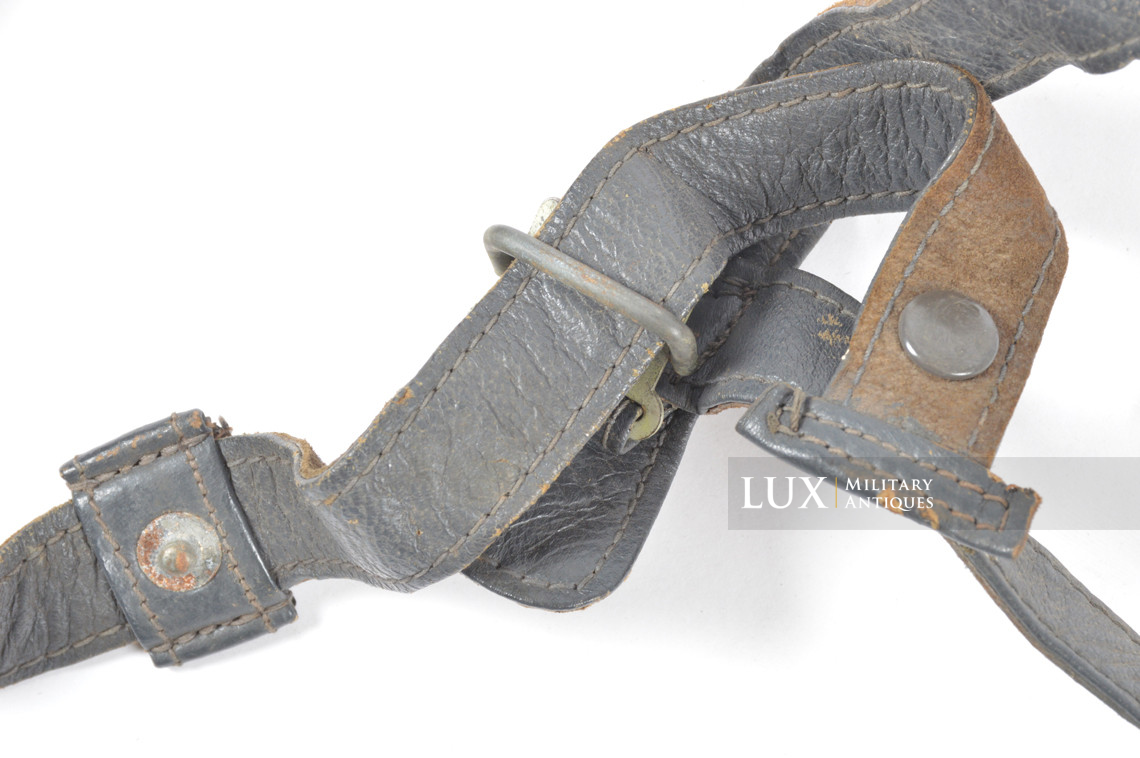 Jugulaires milieu de guerre de casque allemand M38 parachutiste, « Fallschirmjäger » - photo 9