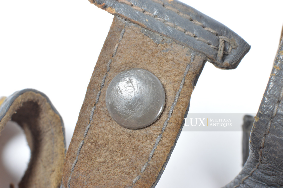 Jugulaires milieu de guerre de casque allemand M38 parachutiste, « Fallschirmjäger » - photo 23