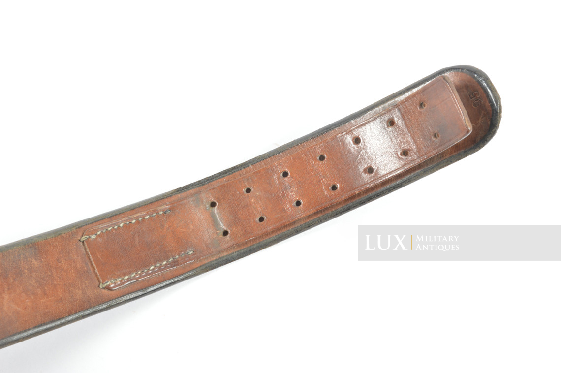 Rare cuir de ceinturon Waffen-SS précoce, « VA 401/38 SS » - photo 14