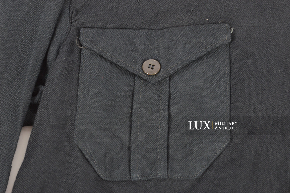 Très rare chemise précoce réglementaire Heer / Waffen-SS , « Panzer » - photo 9