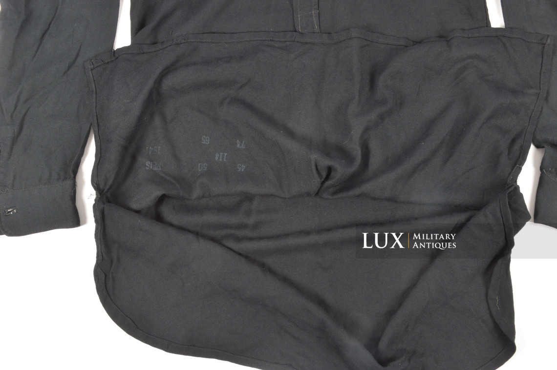 Très rare chemise précoce réglementaire Heer / Waffen-SS , « Panzer » - photo 14