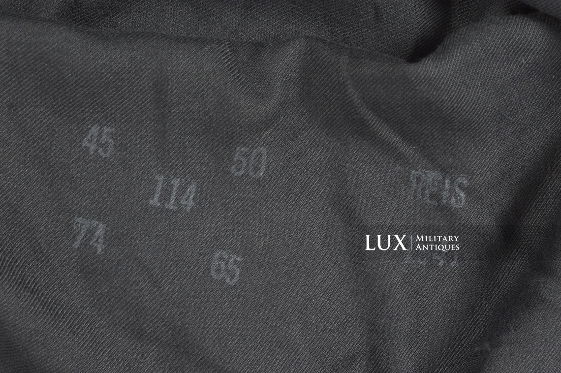 Très rare chemise précoce réglementaire Heer / Waffen-SS , « Panzer » - photo 15