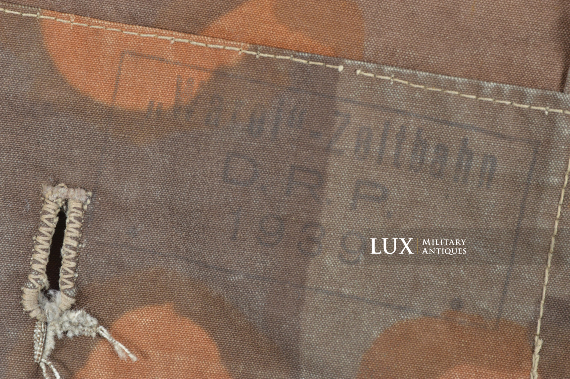 Toile de tente Waffen-SS précoce, « Platane 1 » - photo 30