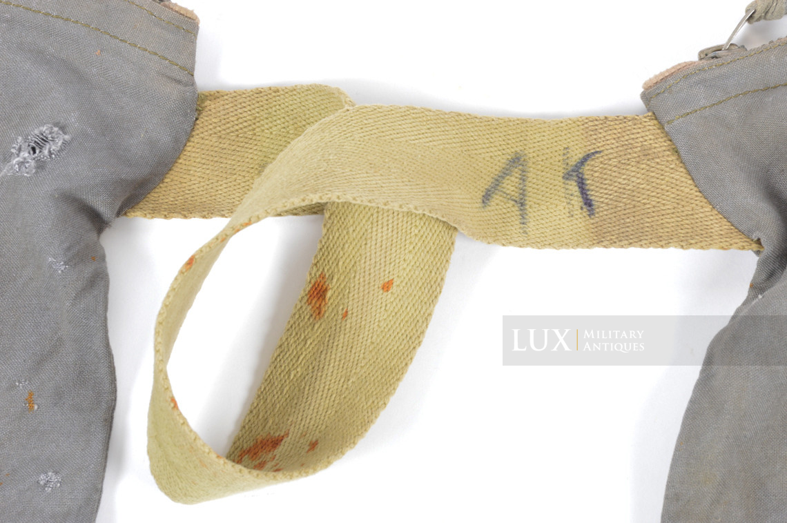 Rare set de sacoches porte grenades précoce de parachutiste allemand - photo 9