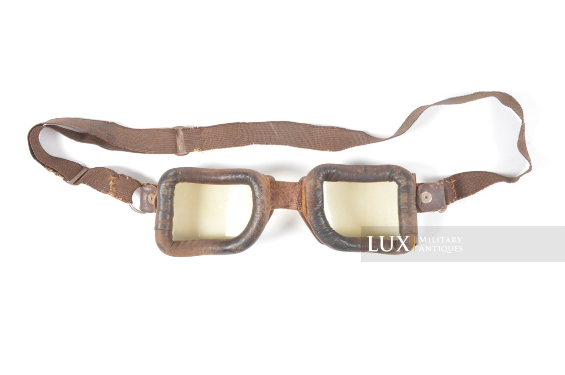 Lunettes précoces de motocycliste allemand, « KRADMELDER » - photo 15