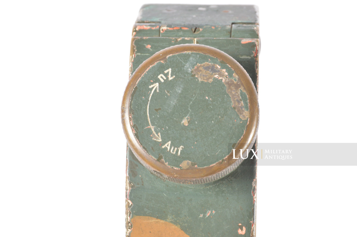 Early German EM34 rangefinder tripod, « Reichswehr camouflage pattern » - photo 14