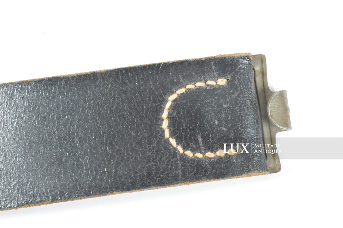 Mid-war Heer / Waffen-SS leather belt, « 1942 » - photo 7