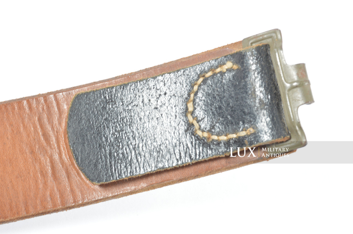 Mid-war Heer / Waffen-SS leather belt, « 1942 » - photo 8