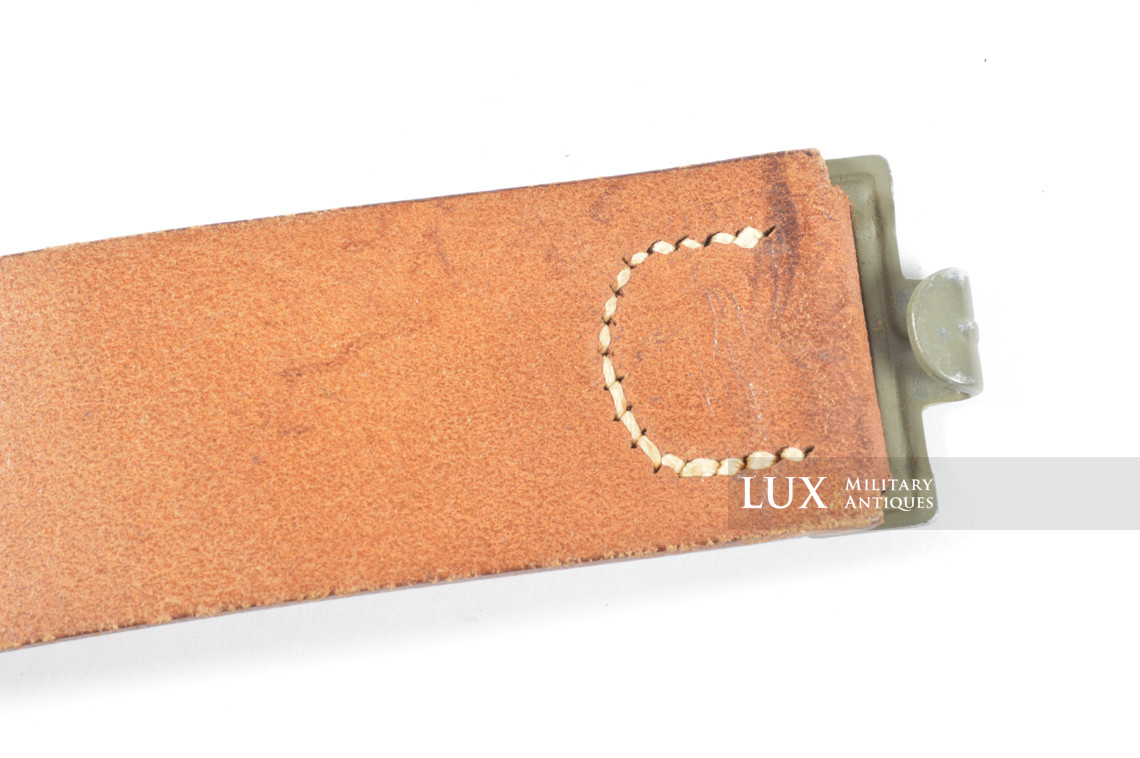 Cuir de ceinturon allemand précoce en cuir brun, « 1938 » - photo 7