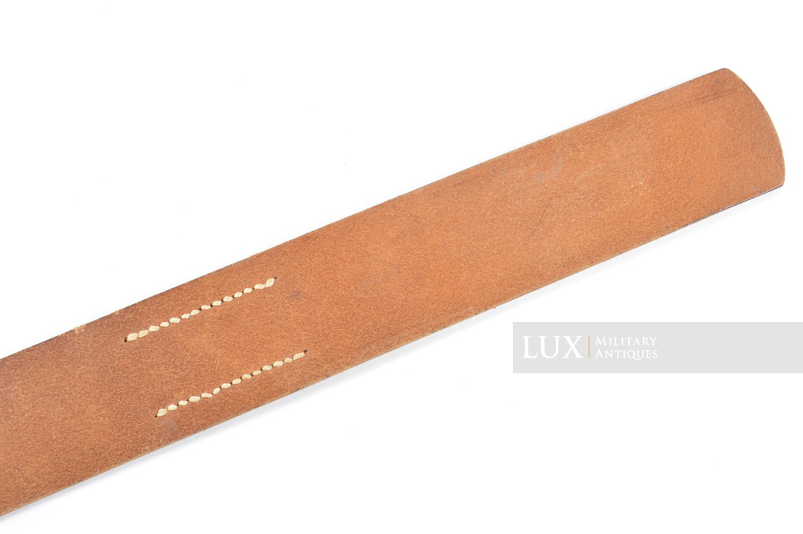 Cuir de ceinturon allemand précoce en cuir brun, « 1938 » - photo 12
