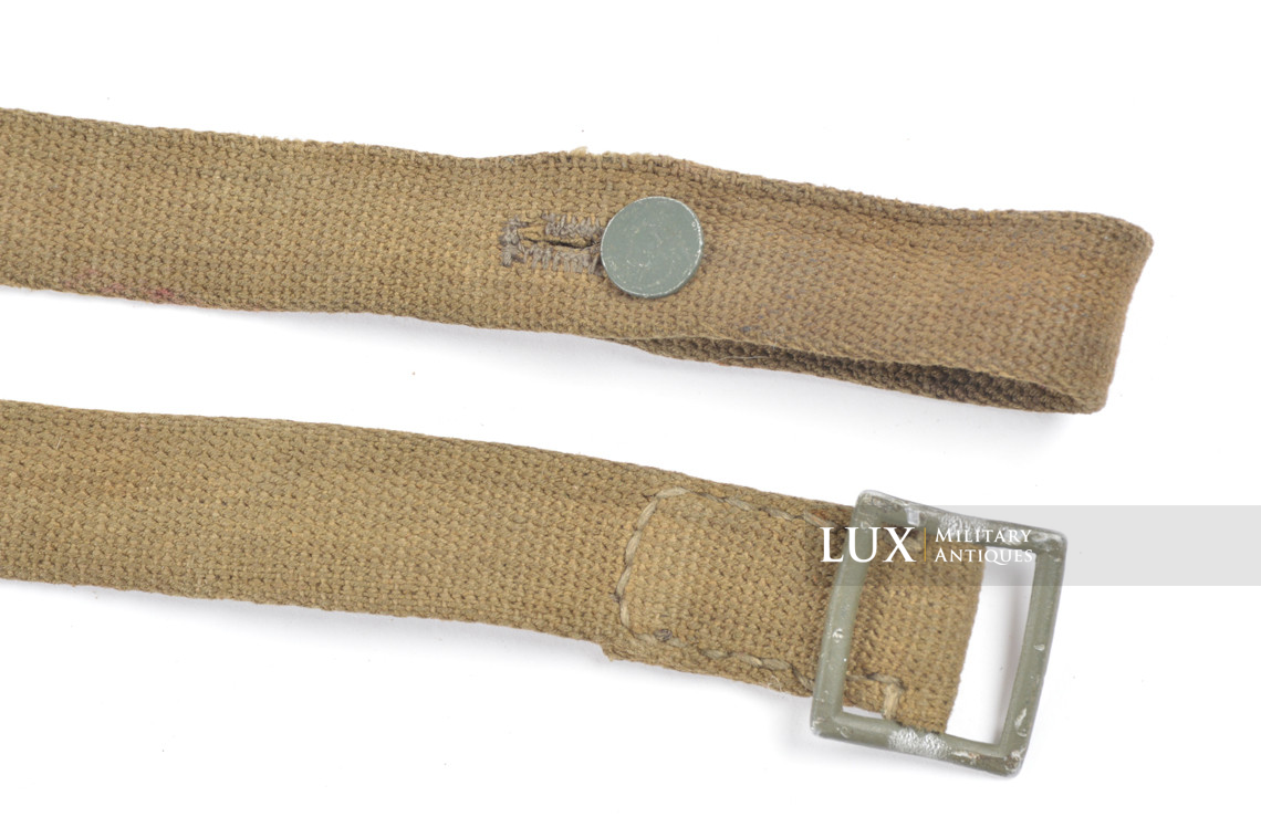 Early-war German gasmask canister main shoulder strap, « C.B.1938 » - photo 7