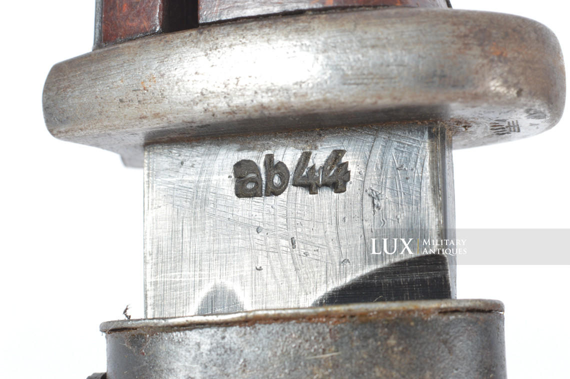 Baïonnette allemande 98k fin de guerre, « ab44 » - photo 24